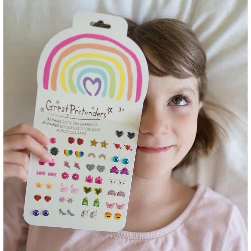 Rainbow Love Sticker Earrings Bundle