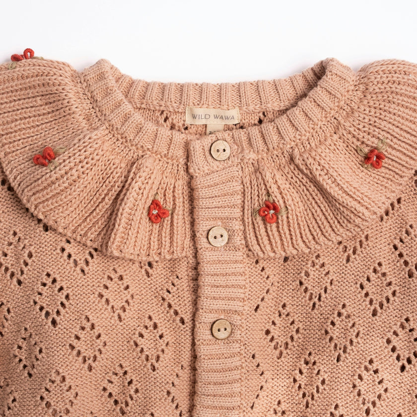 Thea Cardigan in Dusty Bloom