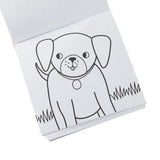 Carry Along! Coloring Book and Crayon Set - Pet Pals - Set of 9 Crayons