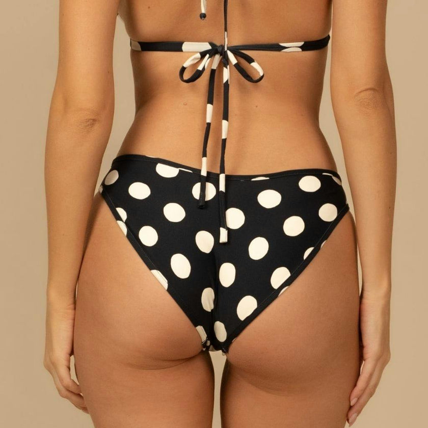 Polka Dot Added Coverage Lulu Bikini Bottom