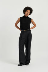 Wool-Cashmere High-Neck Tank