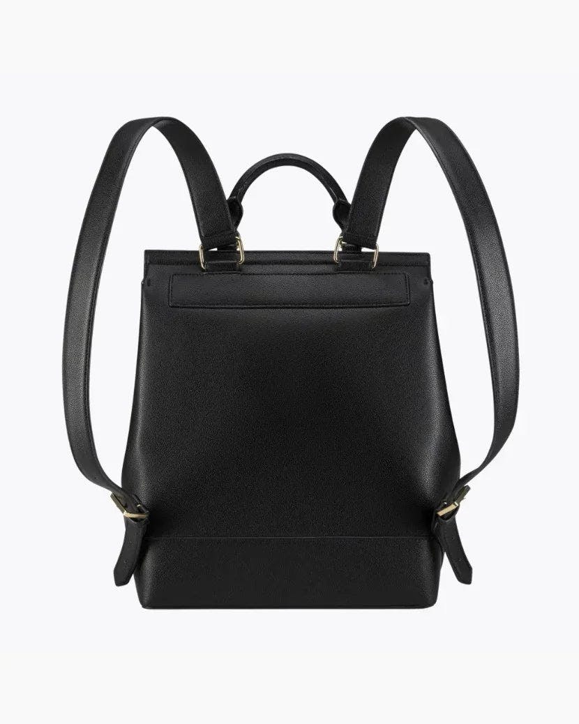 Chic, Stylish Padded Laptop Sleeve Backpack, Black