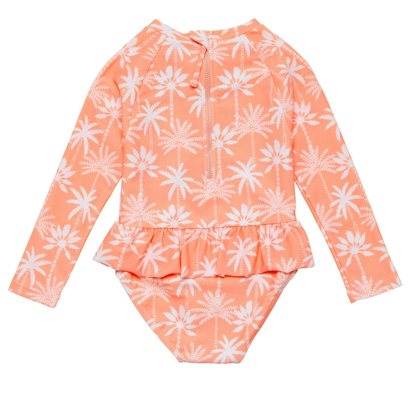 Cali Palms Recycled Skirt Surf Suit