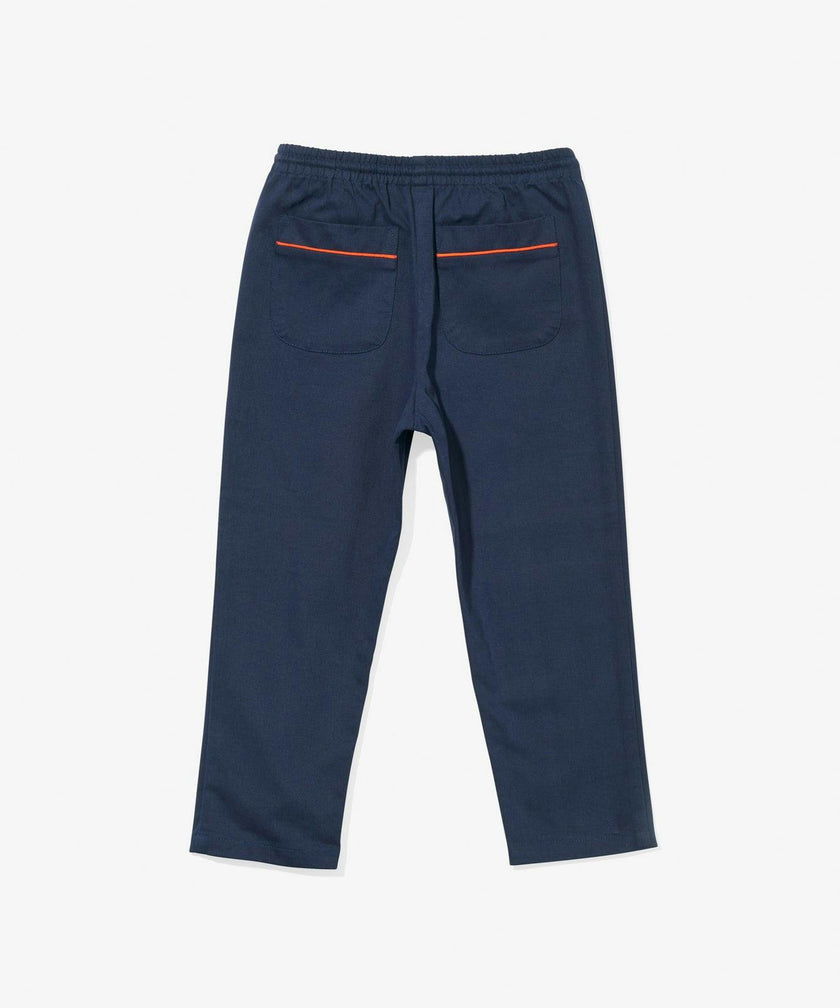 Bowie Pant, Navy with Red Drawcord