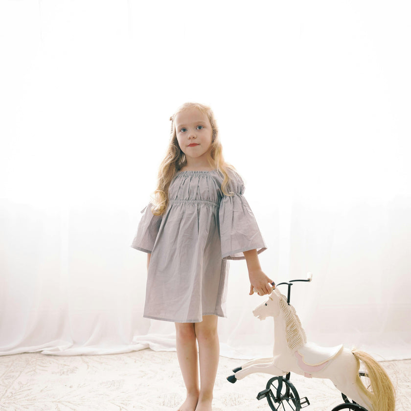 Kennedi Dress | Muted Purple