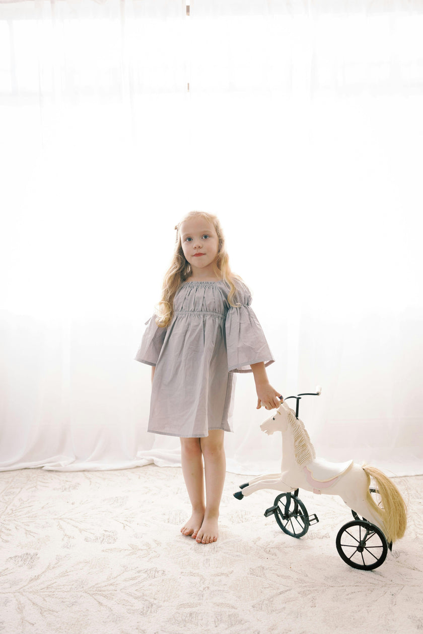 Kennedi Dress | Muted Purple