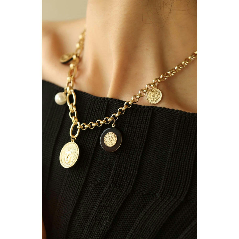 Retro Coin Necklace