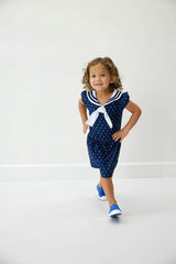 Girls Sailor Tennis Skort Dress