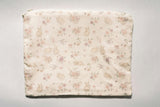 Storybook Timeless Floral Ruffle Zipper Pouch