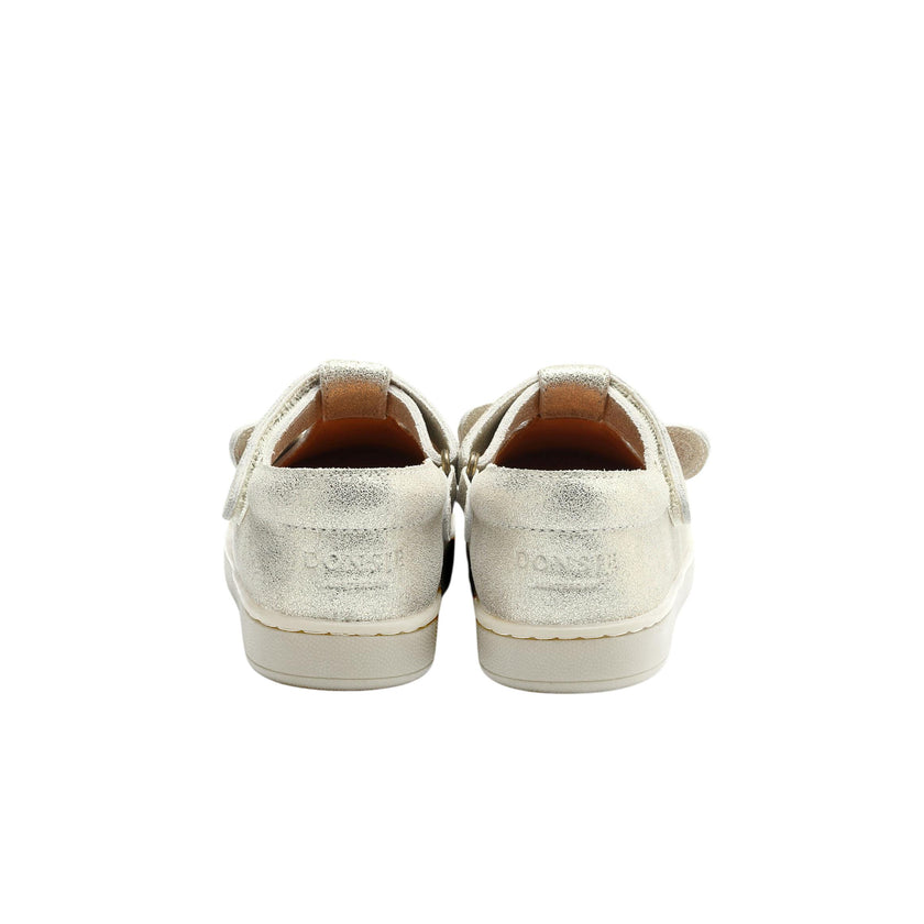 Esterre Shoes | Bunny | Silver Metallic Leather