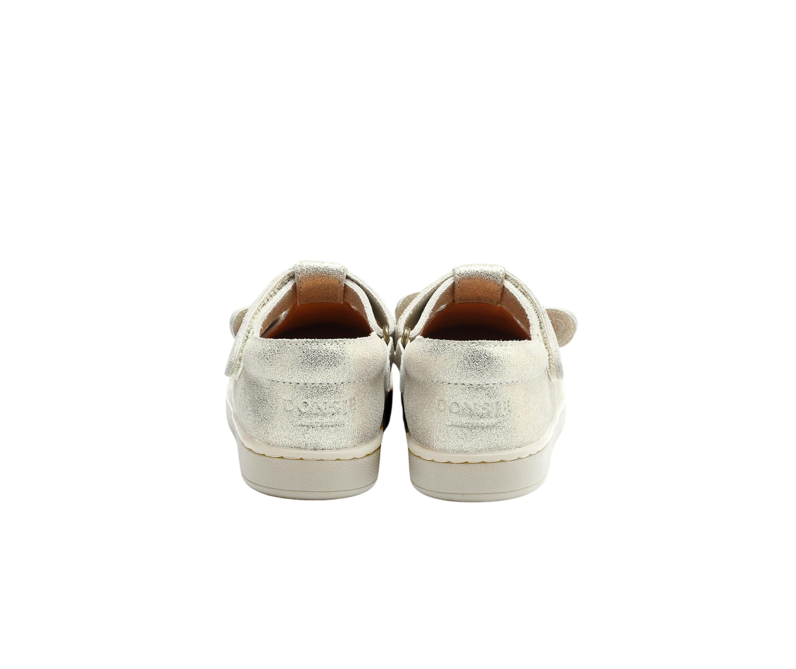 Esterre Shoes | Bunny | Silver Metallic Leather