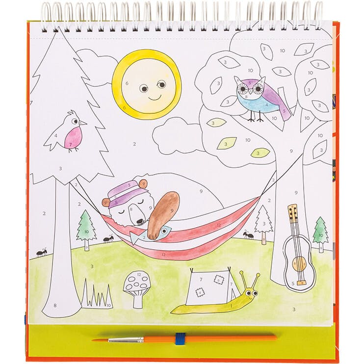 Paint By Numbers Book - Adventure