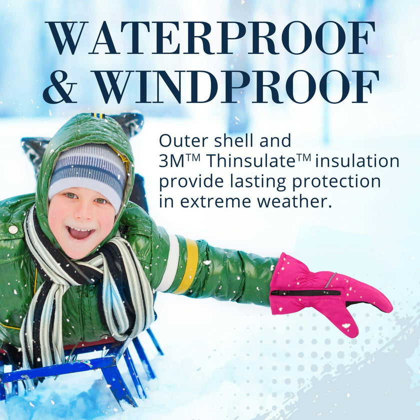 Winter & Ski Glove powered by ZIPGLOVE™ TECHNOLOGY