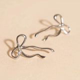 Dainty Bow Stud Earrings