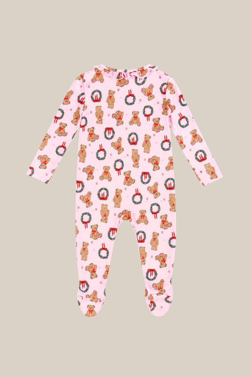 Baby So Soft Onesie in Teddy Bear Wreaths