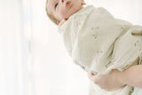 Avery Organic Cotton Muslin Swaddle Blanket (Bunny)