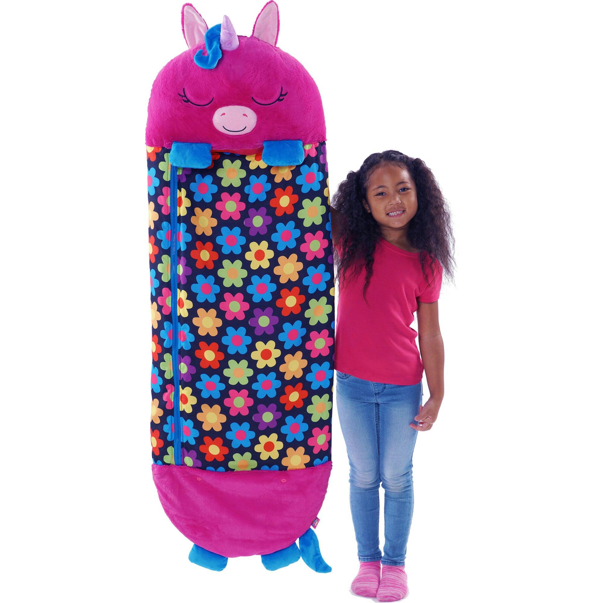 Happy Nappers: Pillow & Sleepy Sack: Large - Fiona The Purple