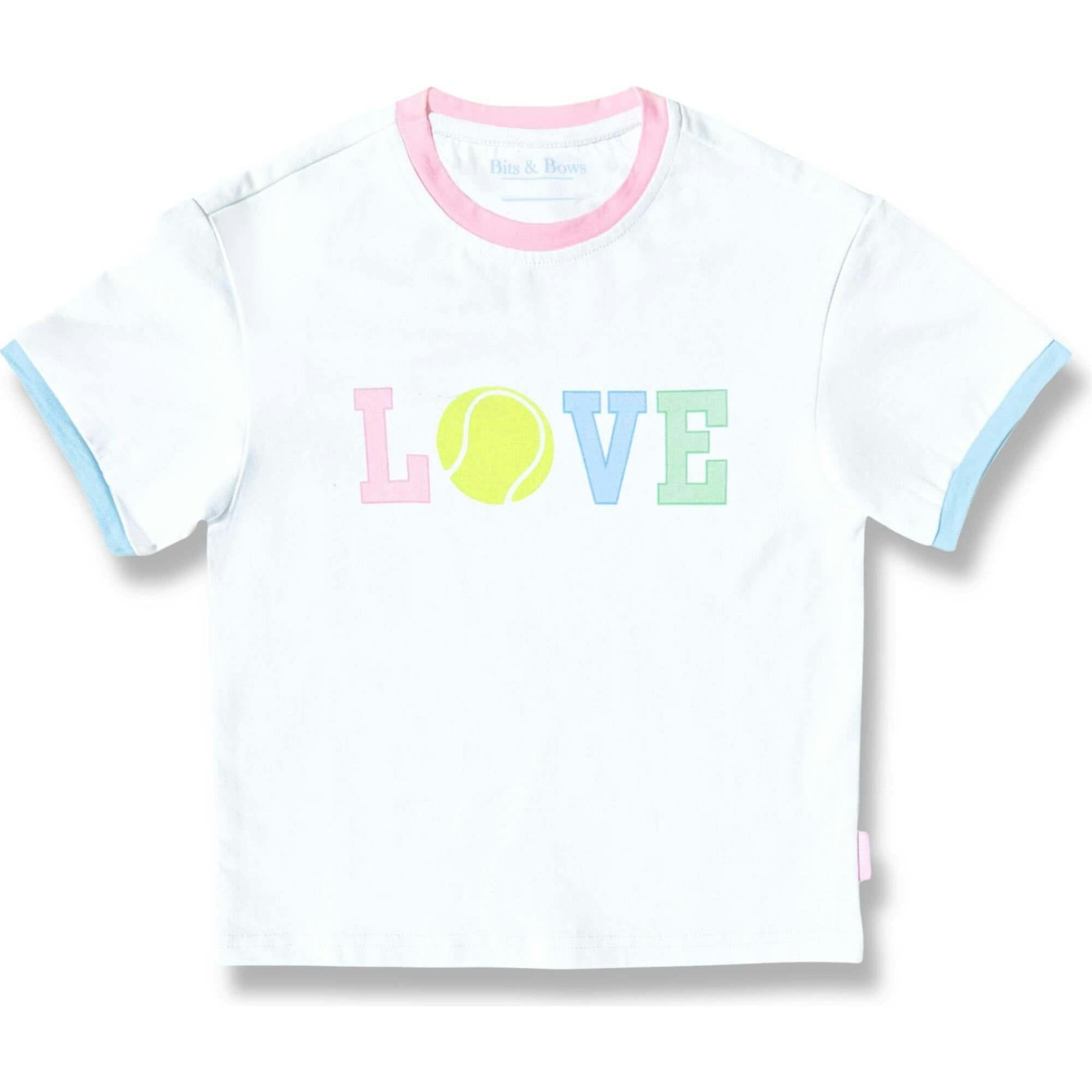 Love Tennis Girls T-Shirt