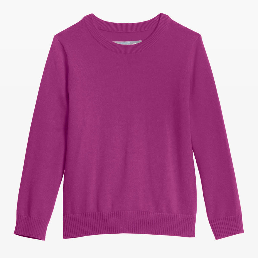 Kids crewneck sweater seasonal colors