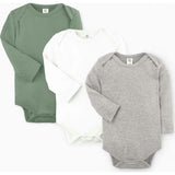 3-Pack Classic Long Sleeve Bodysuit Bundle