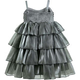 Layered Tulle Sequin Sleeveless Dress