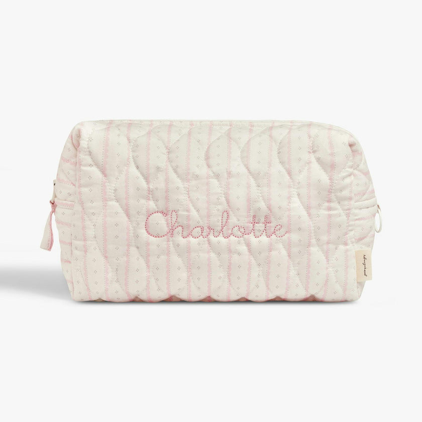 Toiletry Pouch - Petal Scallops