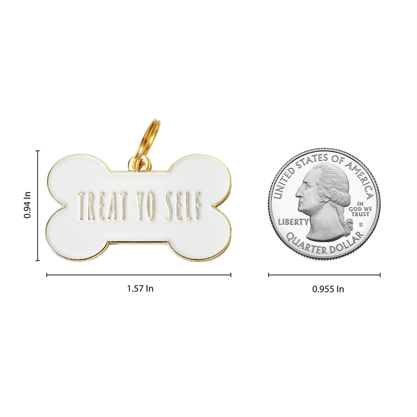 Treat Yo Self Pet ID Tag