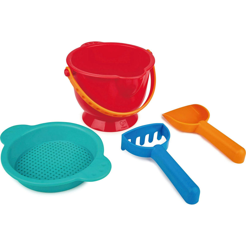 Beach Basics - 4pc Playset Includes Bucket Sifter