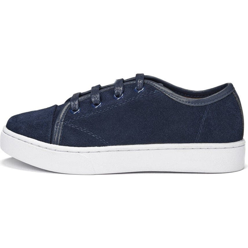 Robby Suede Flat Sole Lace-Up Sneakers
