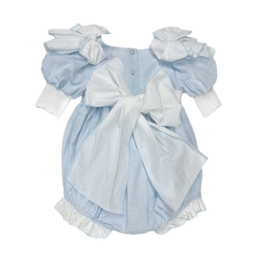 Charlotte Baby Blue Romper