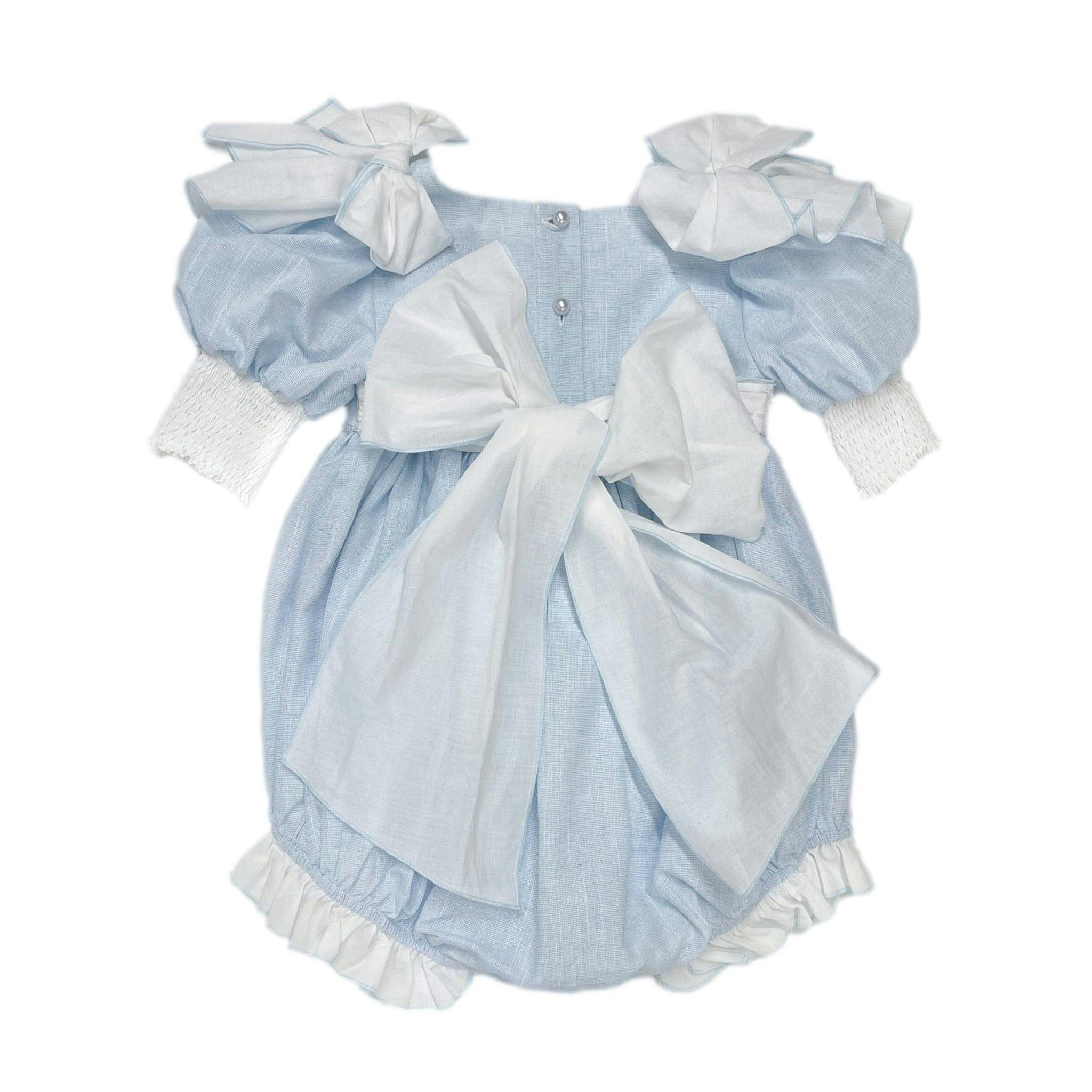 Charlotte Baby Blue Romper