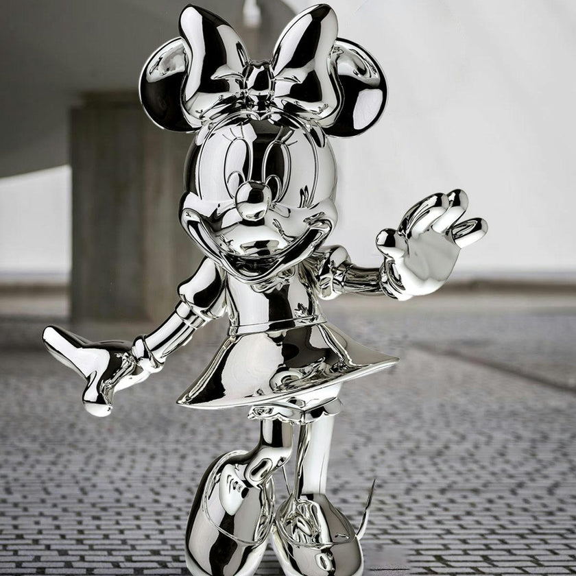Minnie Mouse WELCOME Silver 12in