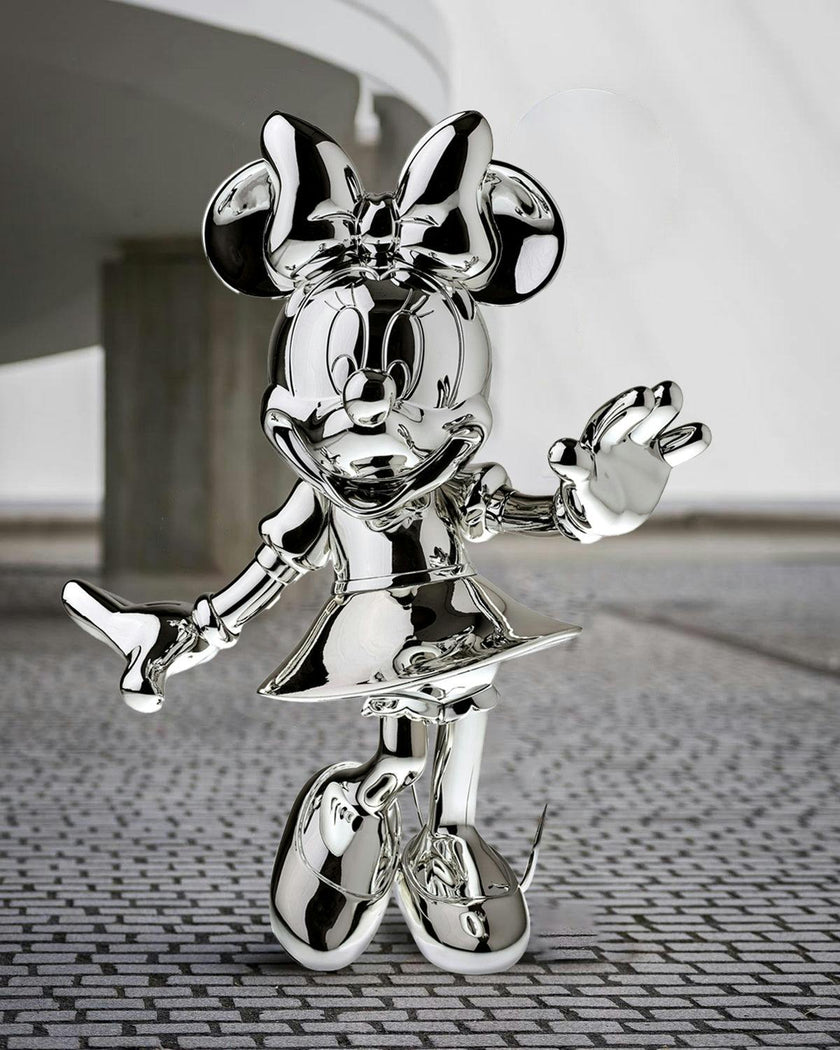 Minnie Mouse WELCOME Silver 12in