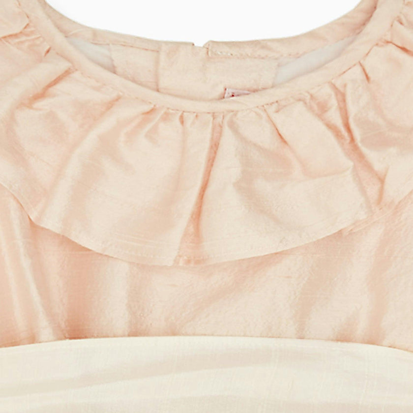 Dusty Pink Azalea Ceremony Girl Silk Dress