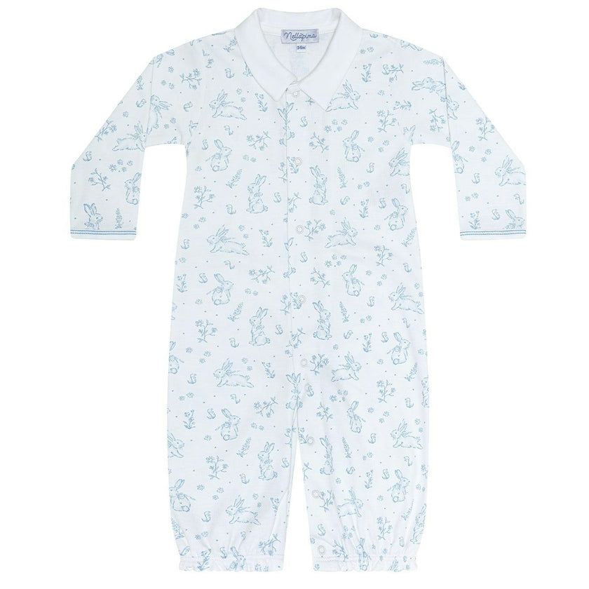 Blue Toile Converter Gown