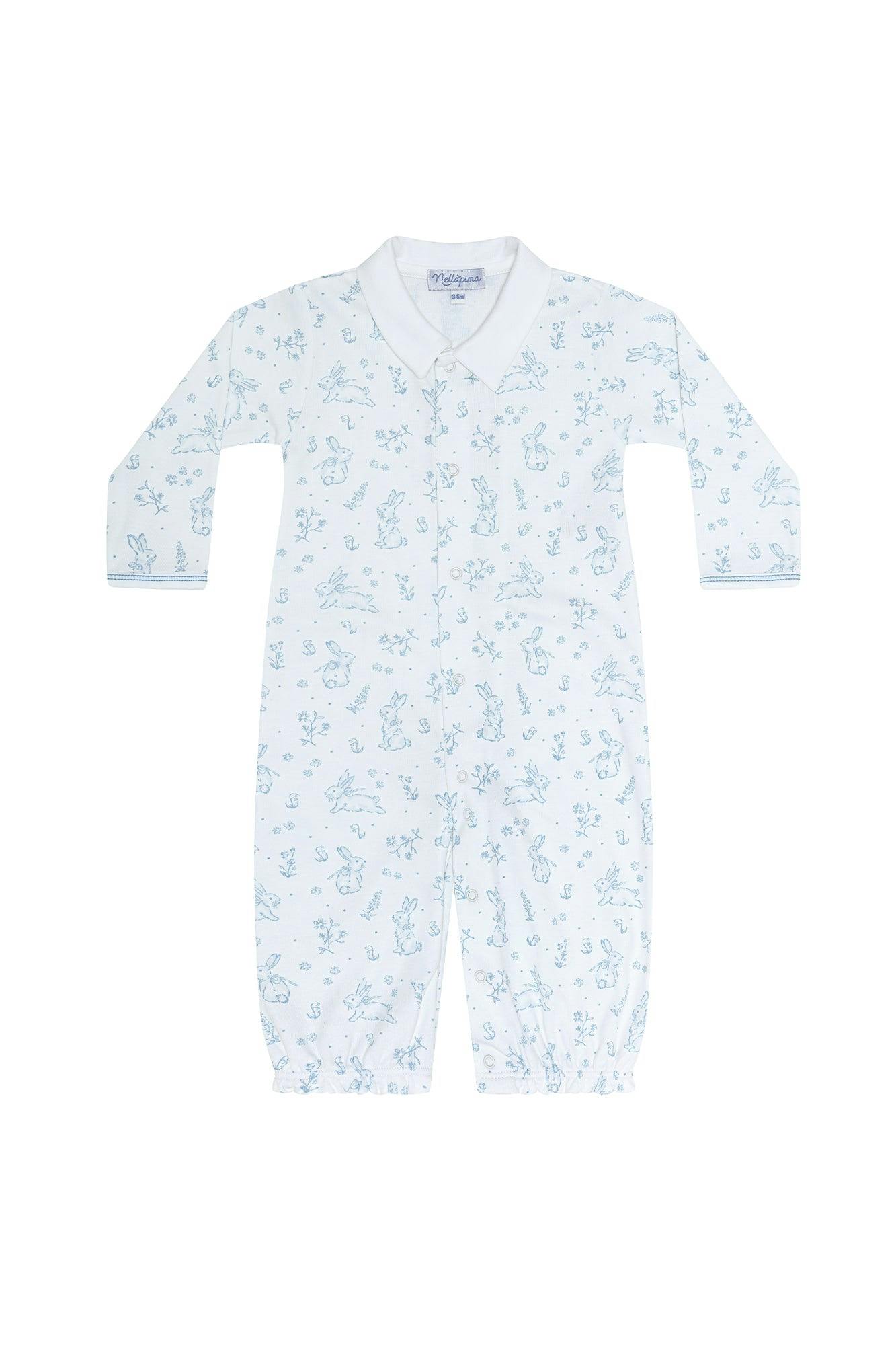 Blue Toile Converter Gown