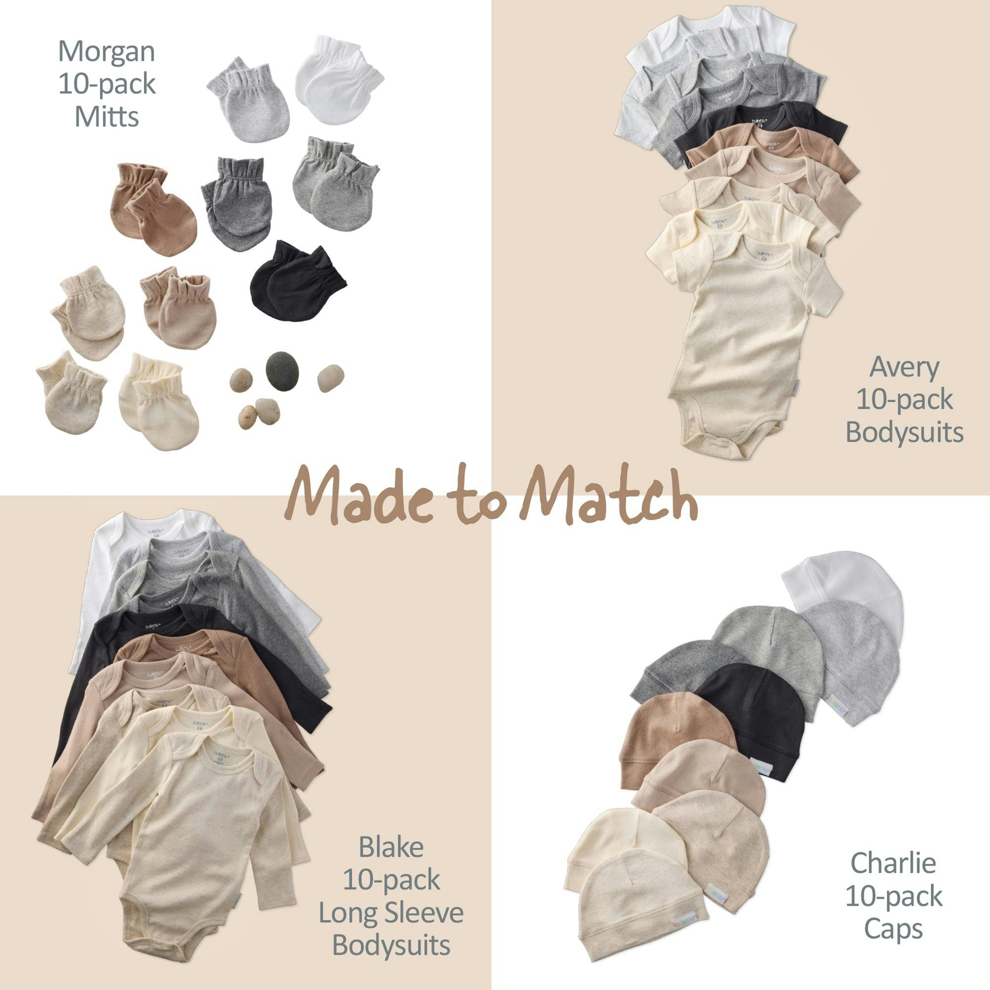 MORGAN 10-Pack Baby Mittens