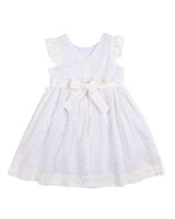 Embroidered Daisy Dress