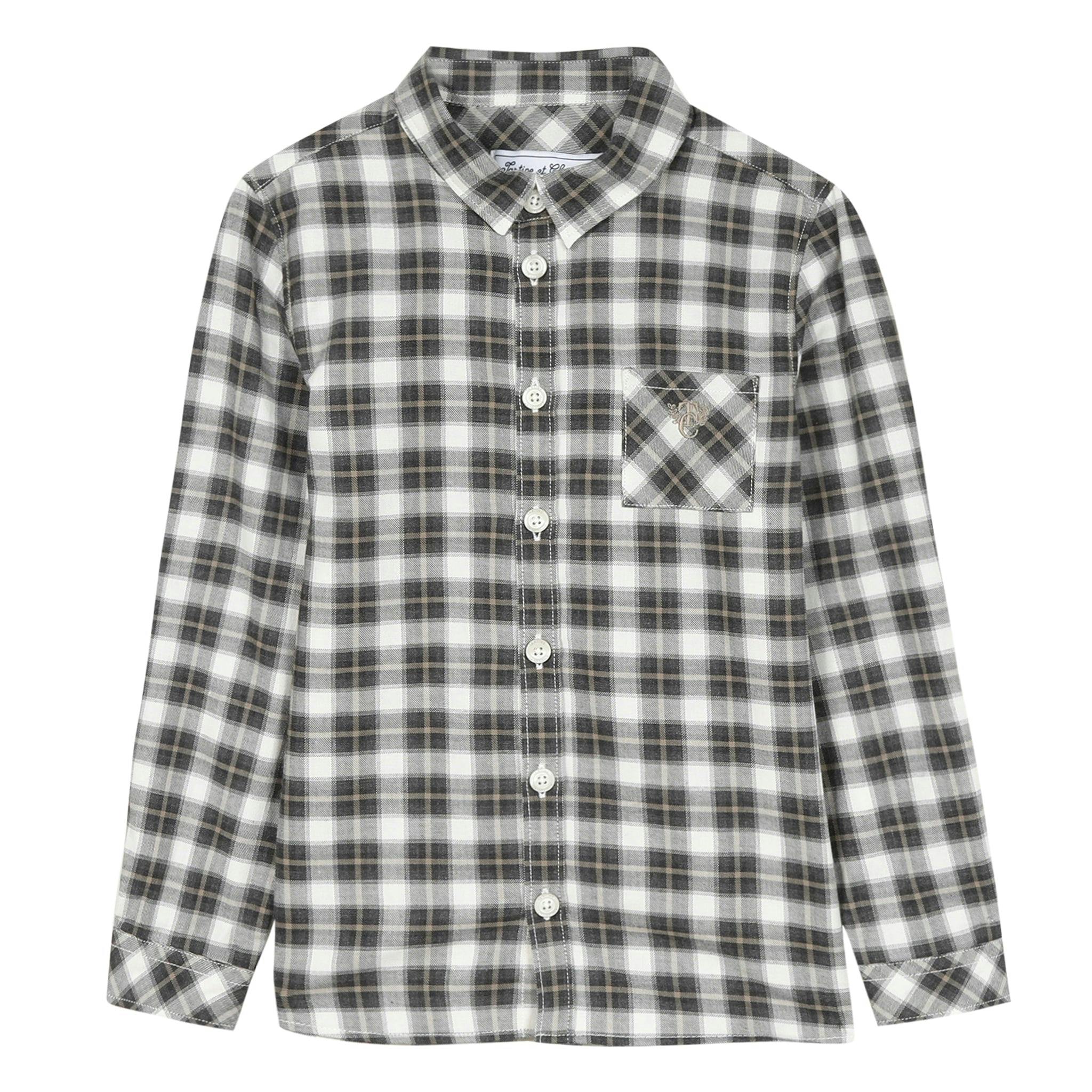 Monogram Pocket Button-Down Shirt