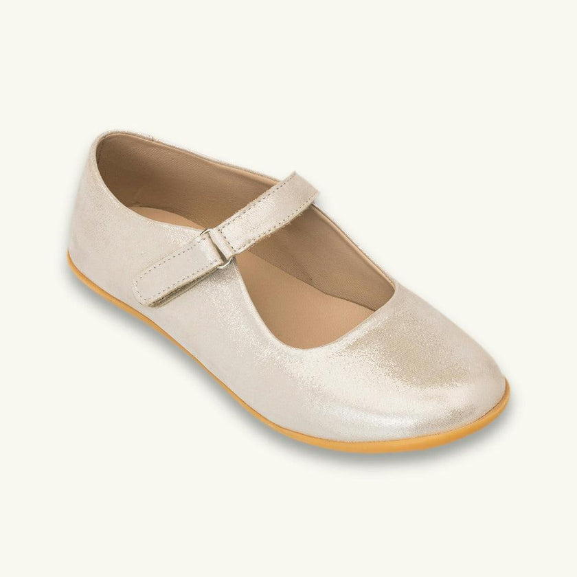 Bare Mary Jane | Talc Leather