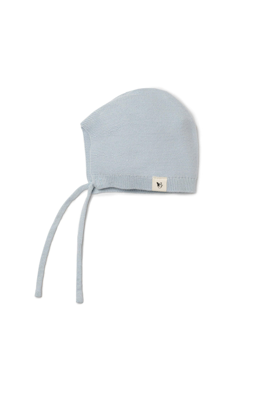 Cozy Acrylic Cotton Blend Knitted Bonnet