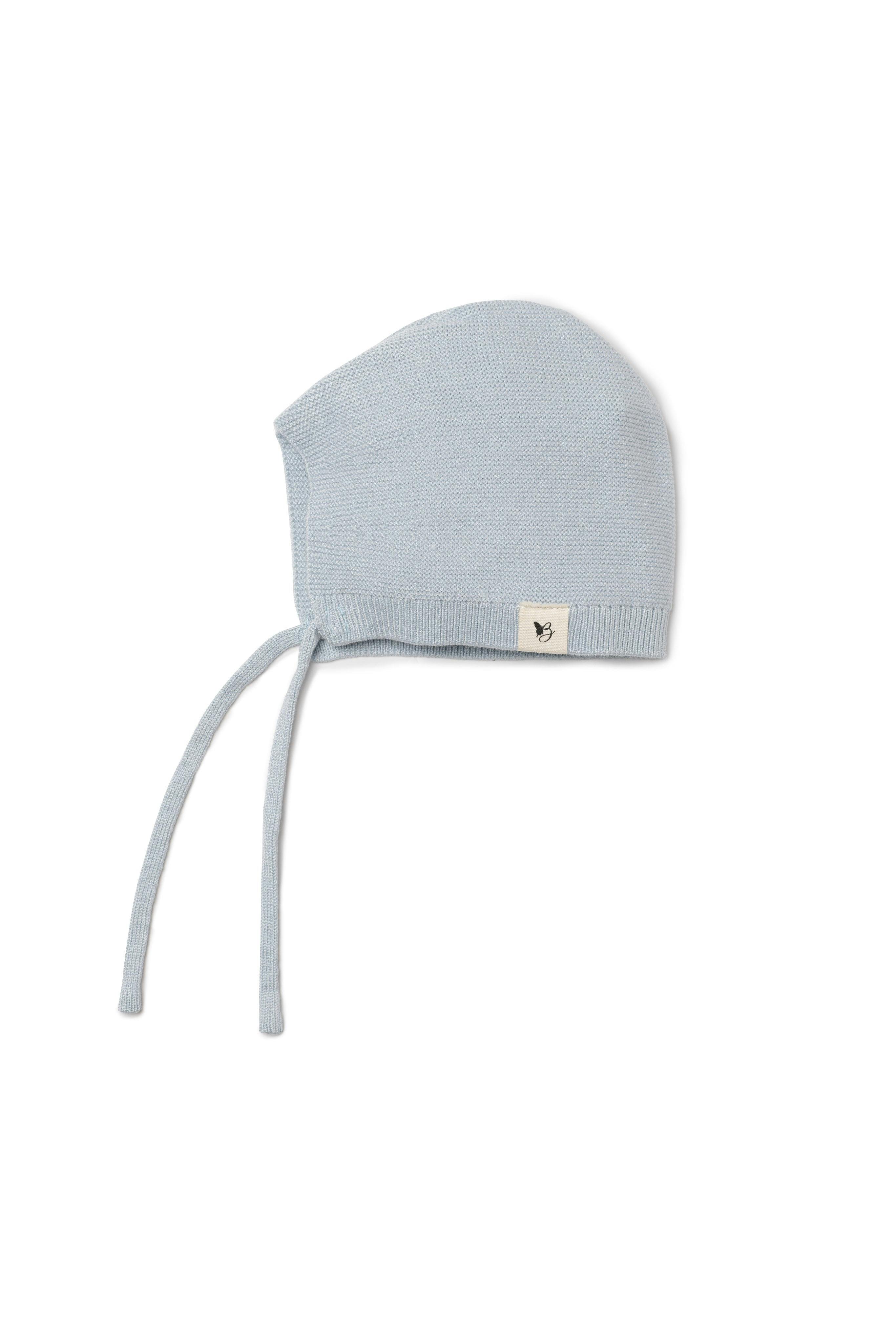 Knitted Bonnet Blue
