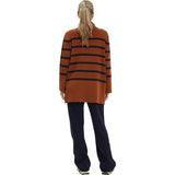 Sarabeth Neck Long Sleeve Maternity Sweater