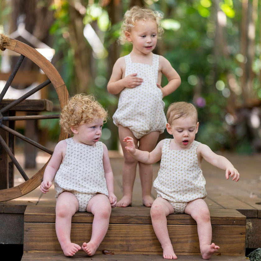 Baby Lemon Blossom Romper
