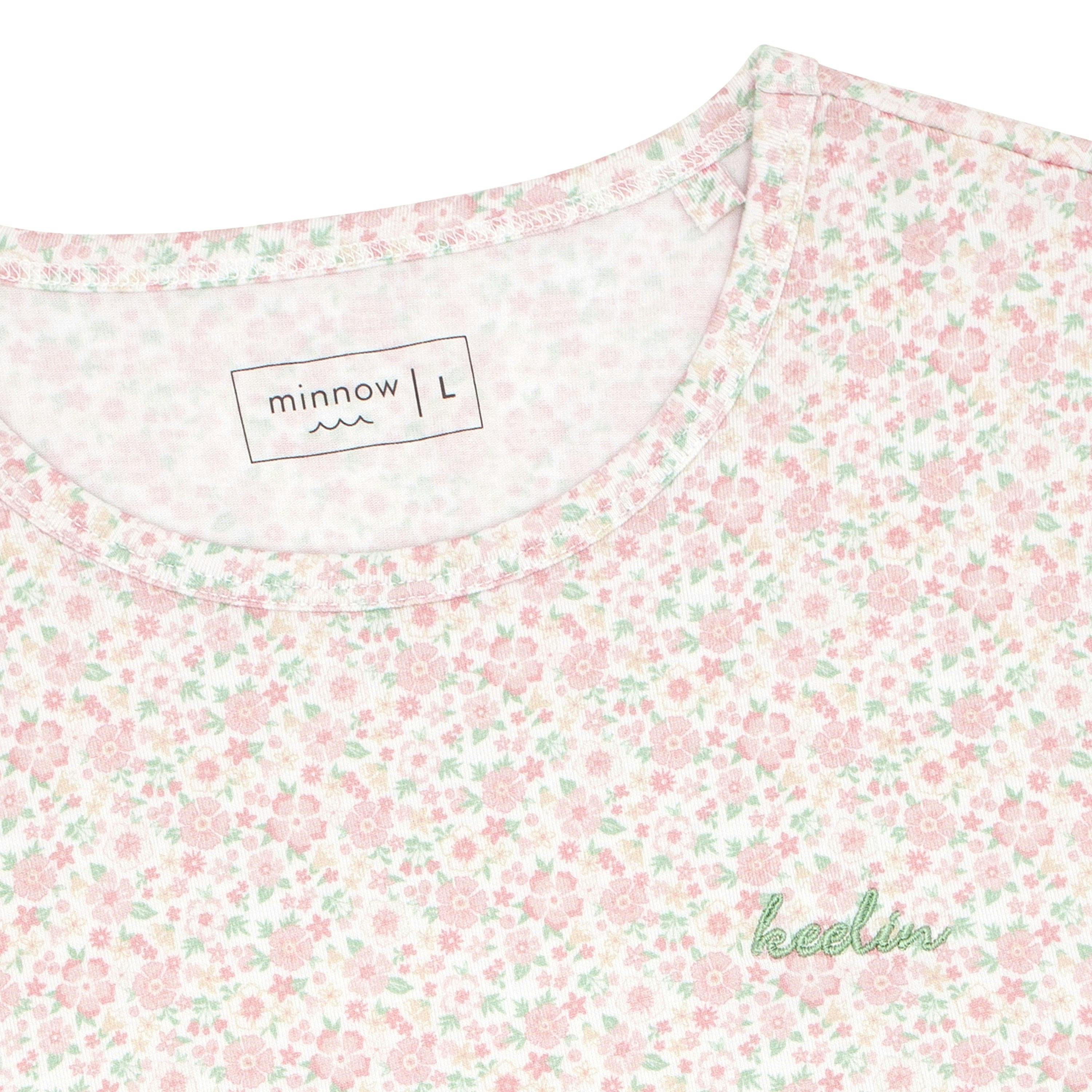 Women's Antique Floral Pima Pajamas Set