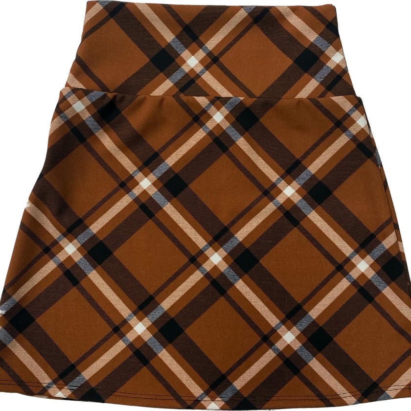 Girls Plaid Skirt