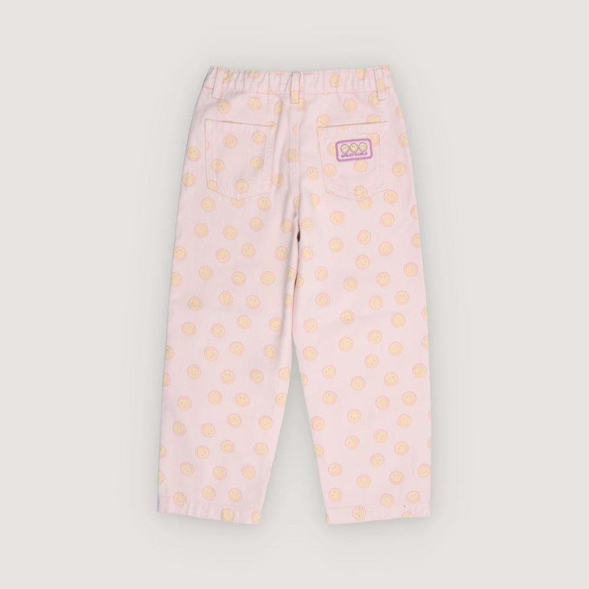 SmileyWorld® Denim Pant Smiley Print