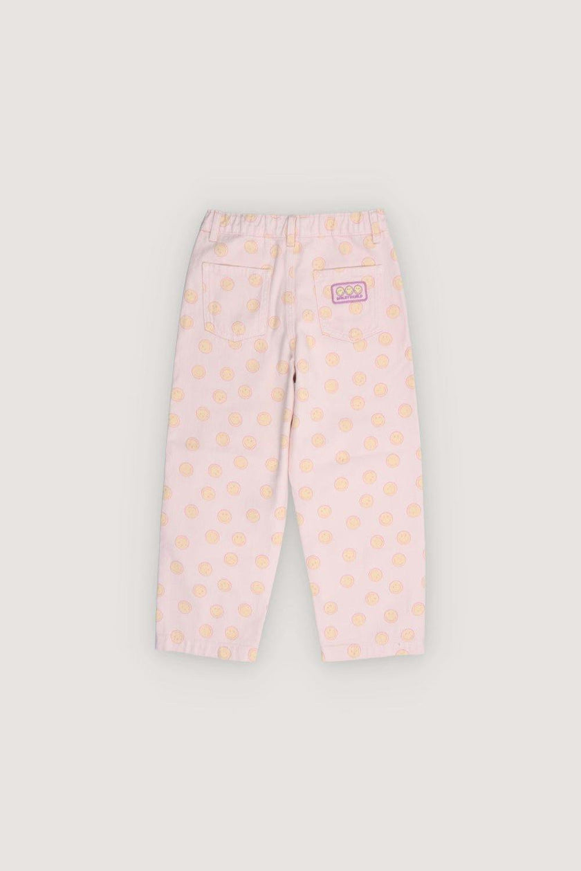 SmileyWorld® Denim Pant Smiley Print