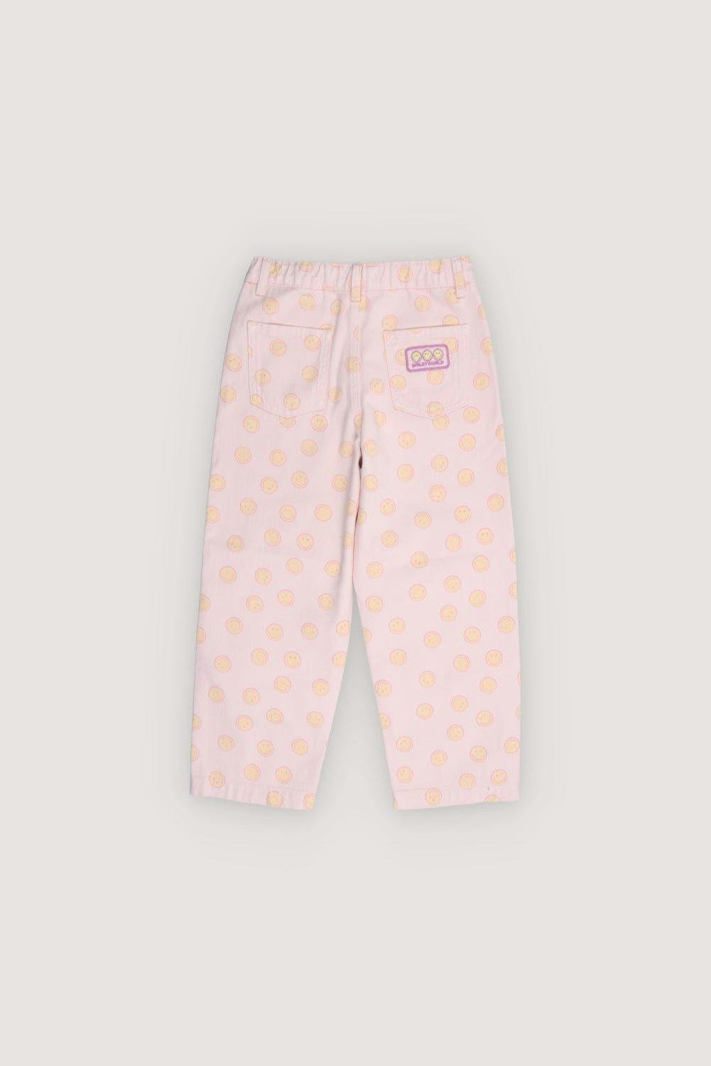 SmileyWorld® Denim Pant Smiley Print