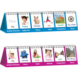 Parts of Speech Flips for Ages 6-8 Grade 1 Grade 3 Learning